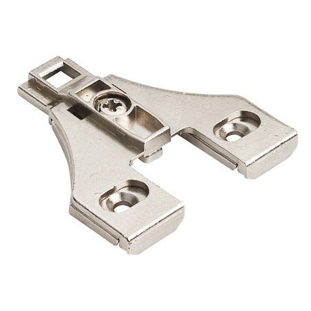 Hardware Resources Heavy Duty 0 mm Cam Adj Zinc Die Cast Plate Recommended for 125 Degree Hinge for 500 Series Euro Hinges 400.3723.75